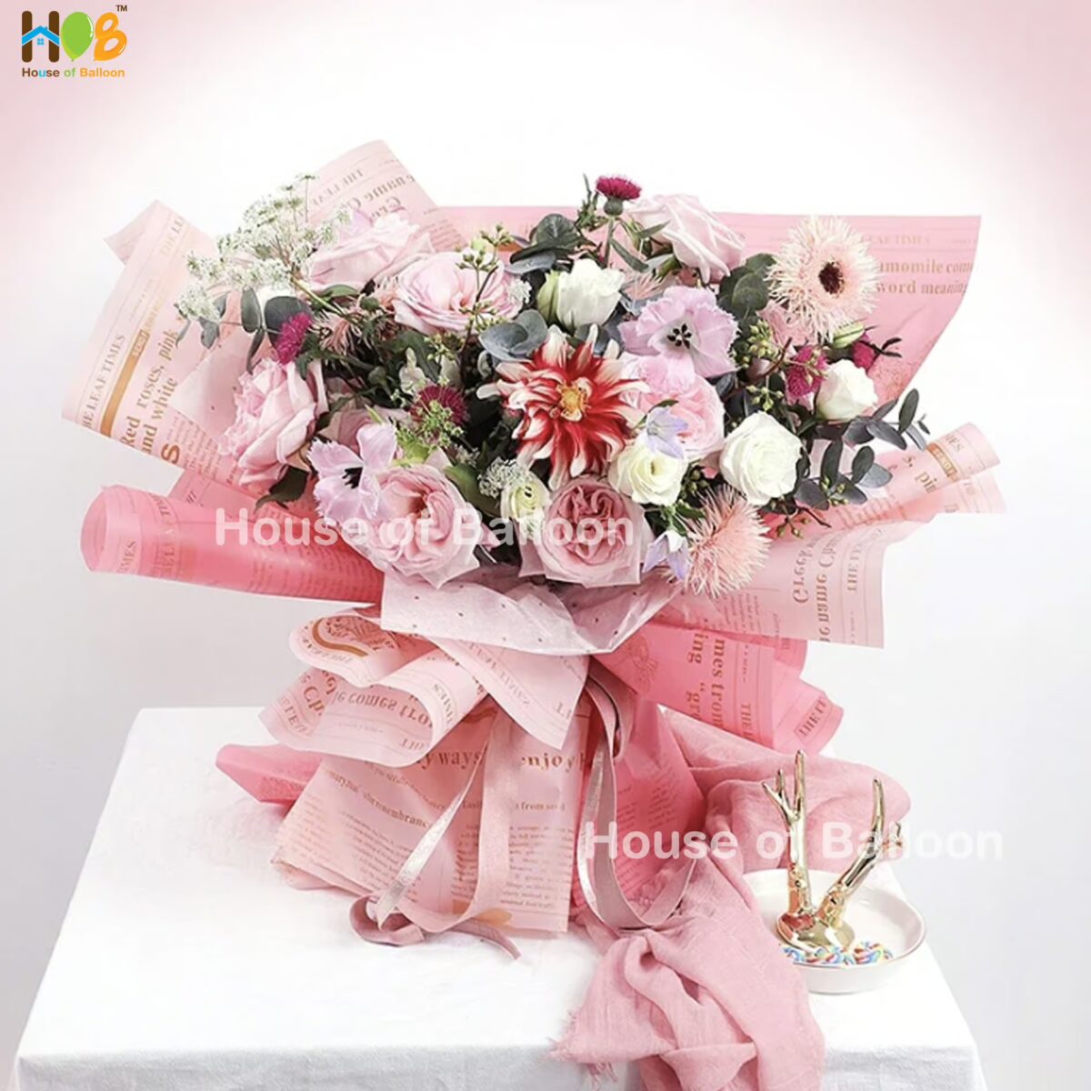 Flower Wrapping Cellophane Koran Paper Buket Bouquet