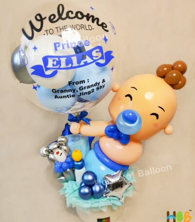 Box Balon Baby Born Lahiran Bayi Hampers