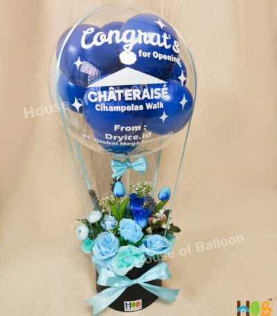 Parcel Balon Ucapan Flower Box