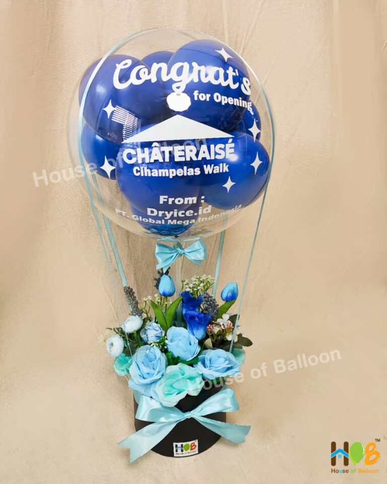 Parcel Balon Ucapan Flower Box