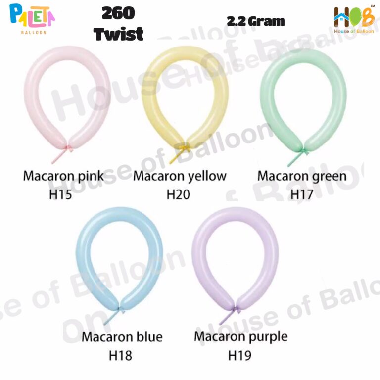 Balon Twist PALETA 260 Premium