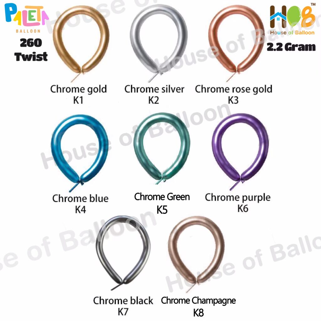 Balon Twist PALETA 260 Premium