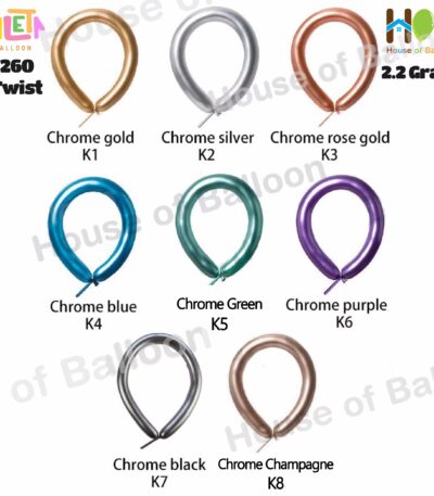 Balon Twist PALETA 260 Premium