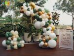 Organic Balon Backdrop Dekorasi Balon Ulang Tahun Bandung