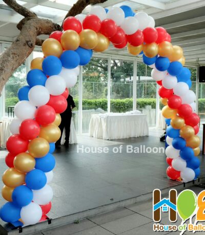 Gate Balon Simple Dekorasi Birthday