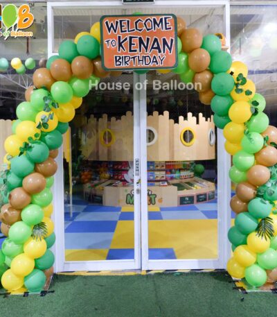 Gate Balon Simple Dekorasi Birthday