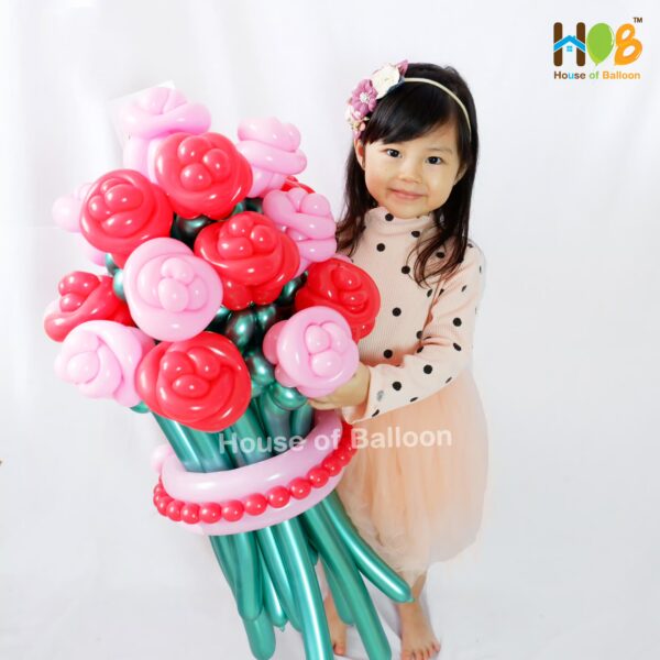 Buket Balon Bunga Flower Bouquet