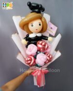 Graduation Buket Wisuda Balon Bunga Bouquet