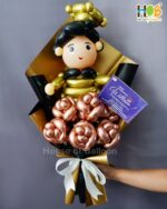 Graduation Buket Balon Wisuda Bunga Bouquet