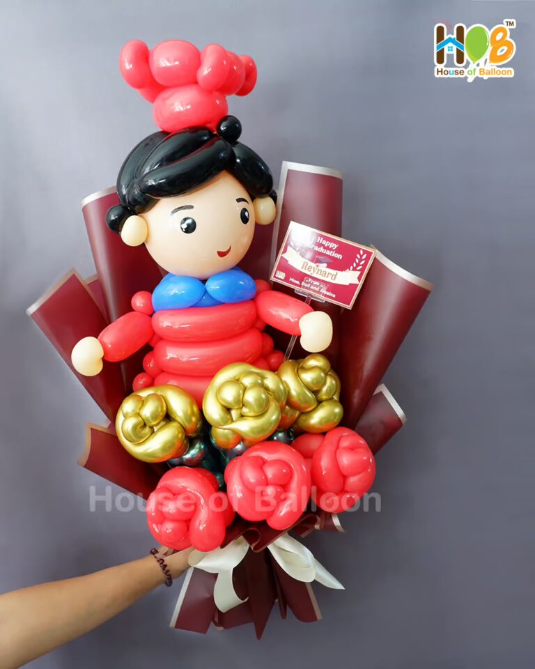 Graduation Buket Wisuda Balon Bunga Bouquet