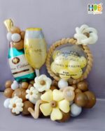 Balon Champagne Organic Papan Ucapan