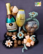 Balon Champagne Organic Papan Ucapan