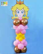 Balon Tiang Decorative - Dekorasi Birthday Ulang Tahun Princess Peach