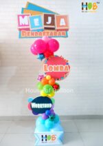 Balon Tiang Decorative - Dekorasi Birthday Ulang Tahun