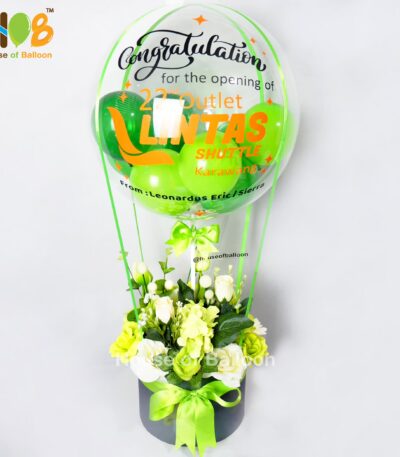 Parcel Balon Ucapan Flower Box