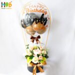 Parcel Balon Ucapan Flower Box