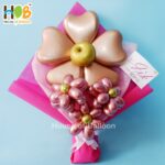 Graduation Lovely Buket Wisuda Balon Bunga Bouquet