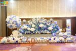 Stage Dekorasi Balon Wall Baby Man Yue 40 hari