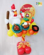 Parcel Karakter Balon Ayam Chicken Ucapan Congratulation