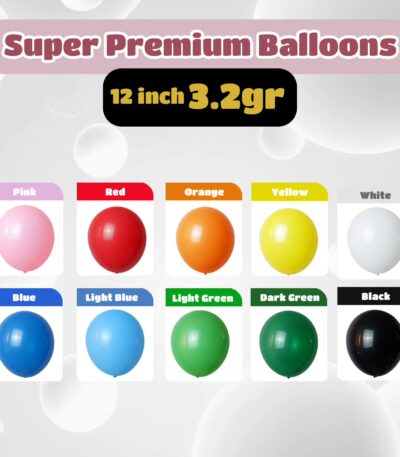 Balon Latex Premium Tebal Balon 3.2gr