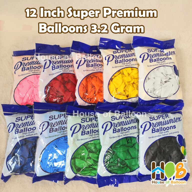 Balon Latex Premium Tebal Balon 3.2gr