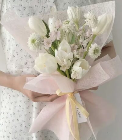 Cotton Paper Tissue Flower Wrapping - Kertas Bouquet Buket Bunga Kertas Tisu