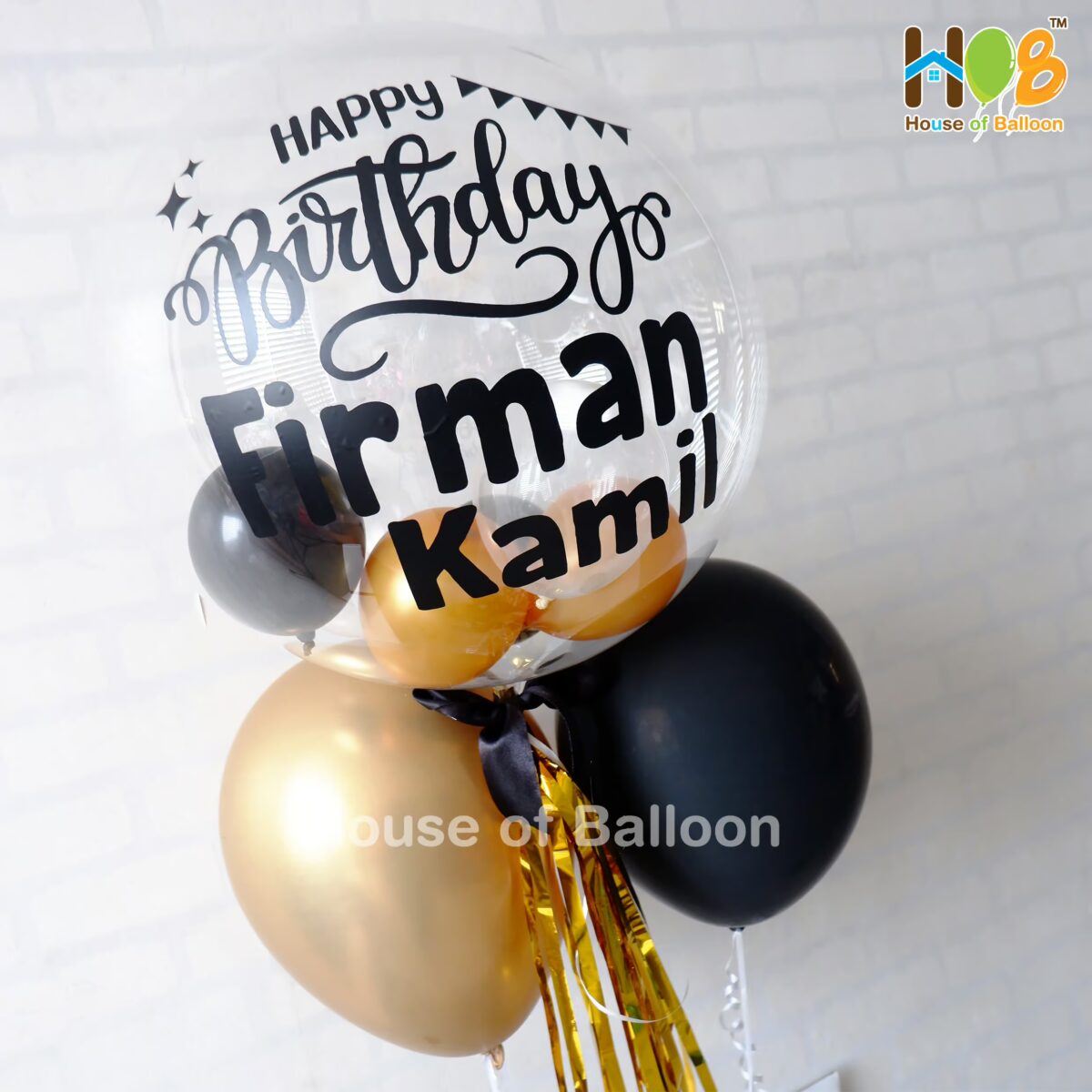 Balon Helium Tulisan - Custom Text PVC