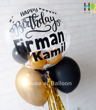 Balon Helium Tulisan - Custom Text PVC