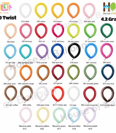 Balon Twist PALETA 360 Premium