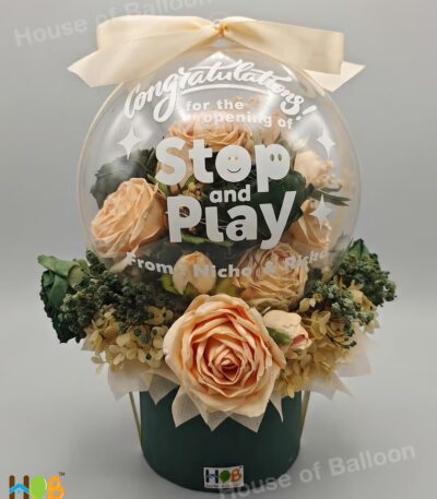 Flower Acrylic Ball