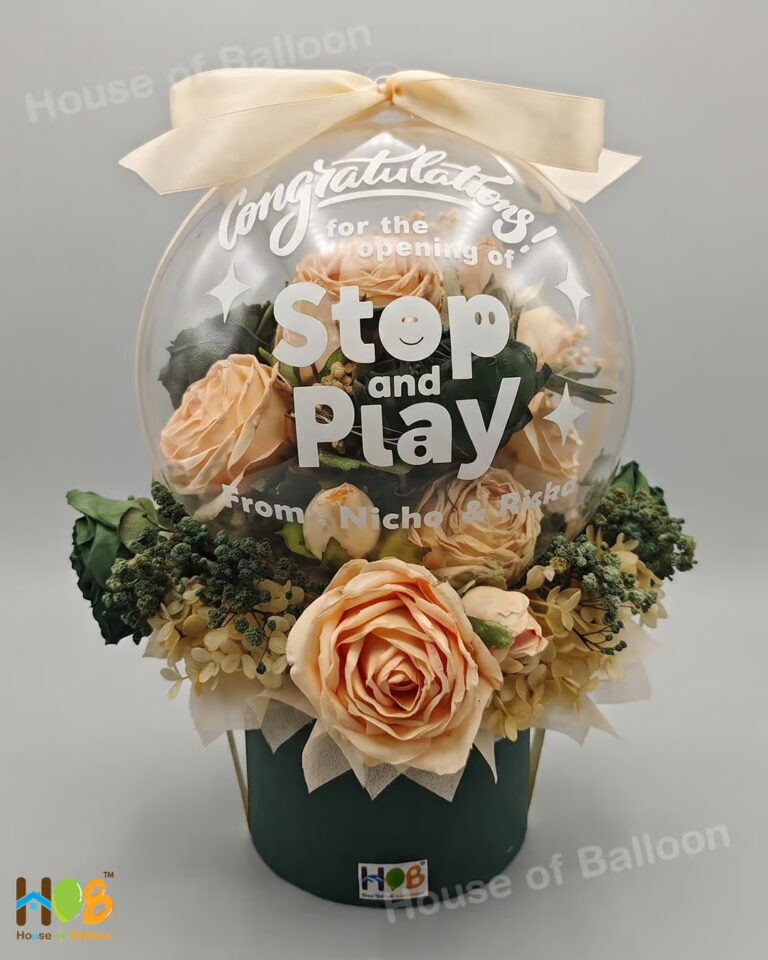 Flower Acrylic Ball