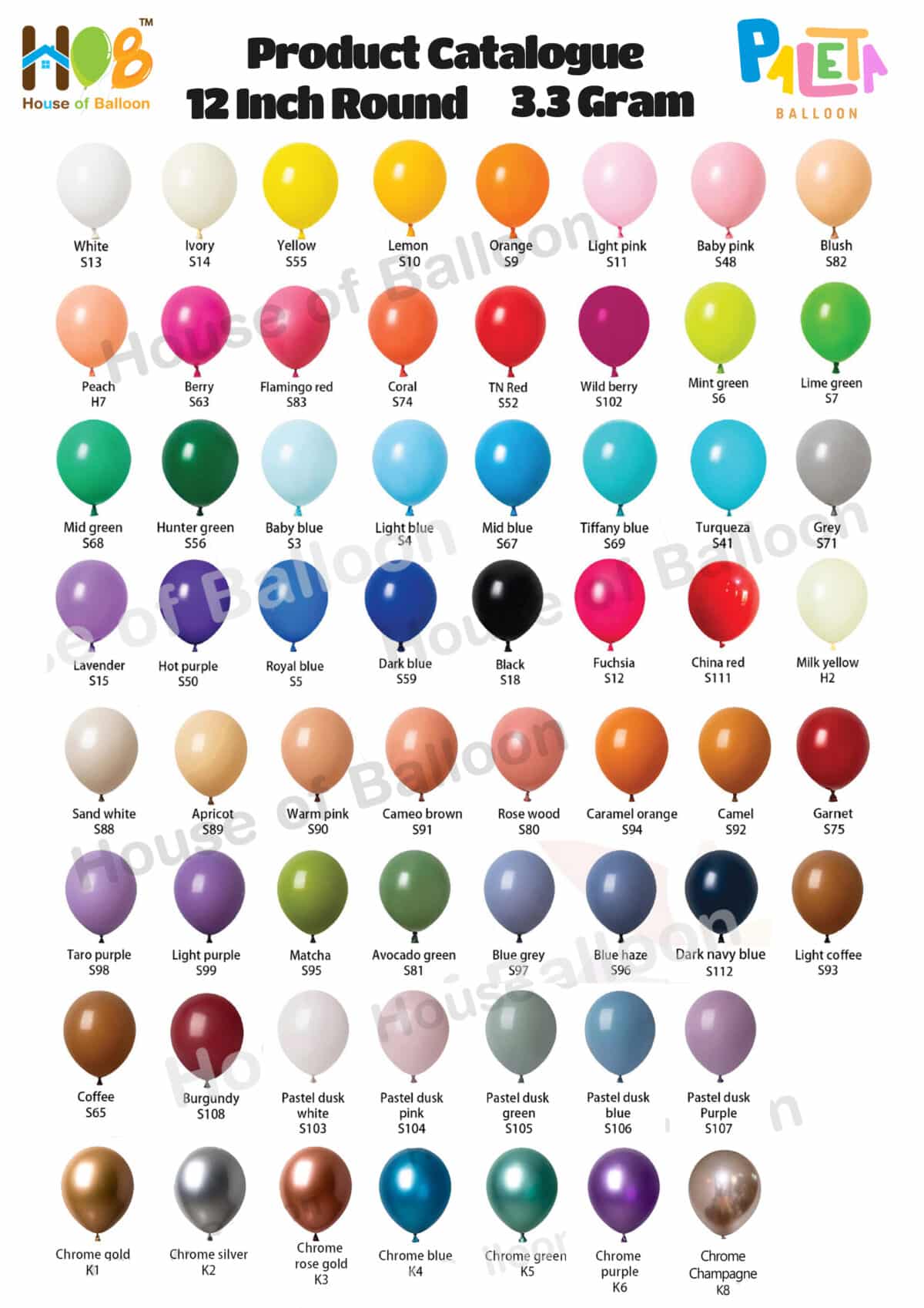 Balon Helium Latex