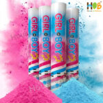 Confetti Popper Tematik Gender Reveal
