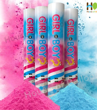 Confetti Popper Tematik Gender Reveal
