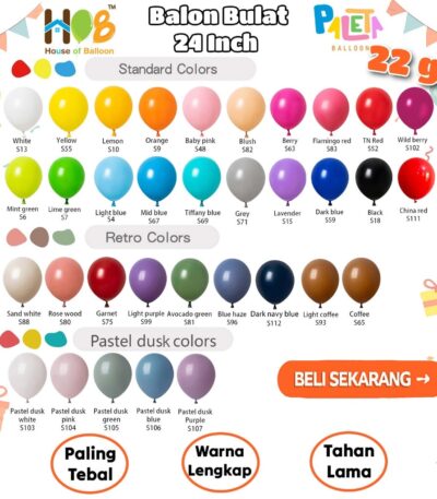 Balon 24 Inch PALETA