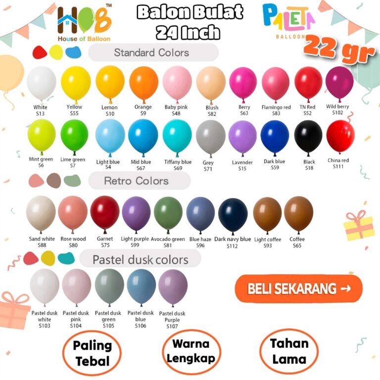 Balon 24 Inch PALETA