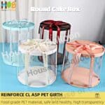 Cake Box Bulat Mika