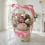 Bola Akrilik Diameter 20cm Transparan Bening Acrylic Ball Dekorasi Food Grade - Image 2