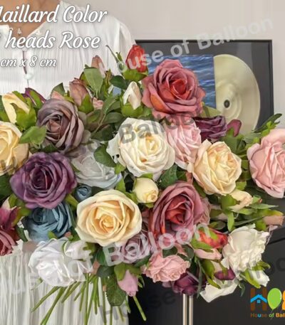 Bunga Mawar Artificial Vintage