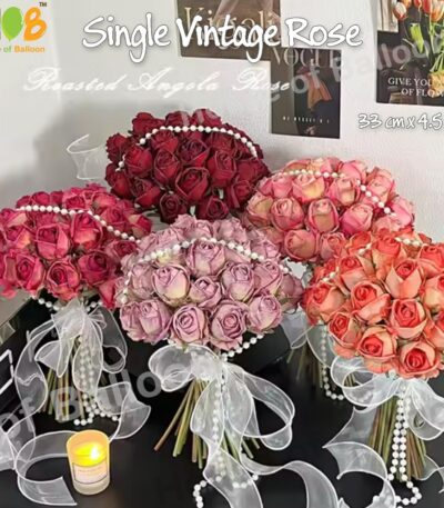 Single Vintage Rose